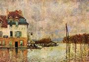Alfred Sisley, L Inondation a Port Marly